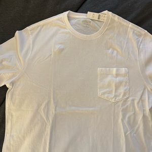 J crew broken in pocket t - Brand New
